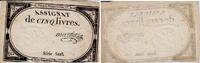 Frankreich 5 Livres Banknote - Frankreich - 5 Livres - Serie 5228 -