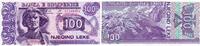 Albanien 100 Leke Banknote - Albanien - 100 Leke - 1996 - Falke - Greifvogel -