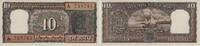 Indien 10 Rupees / Rupien Banknote - Indien - 1962-1970 - 10 Rupees / Rupien - Segelschiff -