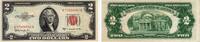 USA 2 Dollars Banknote - USA - Serie 1953 C - 2 Dollars - Jefferson -