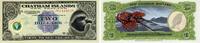 Neuseeland - Chatham Islands 2 Dollars Banknote - Catham-Islands - 1999 - 2 Dollars - Taiko - Vogel - Flusskrebs - Mee -