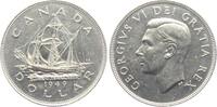 Kanada 1 Dollar Segelschiff von Entdecker John Cabot -