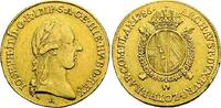 RDR - Haus Habsburg - Österreich 1/2 Souverain d`or Josef II. (1765-1790) -