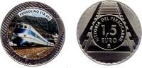 Spanien 1,5 Euro Historische Eisenbahn - Pendolino ETR 401 -