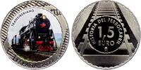 Spanien 1,5 Euro Historische Eisenbahn - Transiberiano -