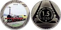 Spanien 1,5 Euro Historische Eisenbahn - Adler -