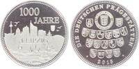 Leipzig Medaille 1000 Jahre Leipzig - Stadtansicht -