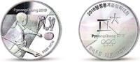 Südkorea 5000 Won Olympische Winterspiele Pyeong Chang 2018 - Curling -