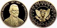 USA Medaille Die großen Präsidenten der USA - James Monroe - 5. Präsident der USA -