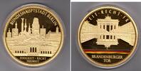 Deutschland Medaille Berlin - Stadtansicht - Brandenburger Tor -