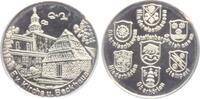 Steffenberg Medaille Steffenberg - Ev. Kirche und Backhaus - Wappen der Gemeindeorte -