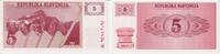 Slowenien 5 Tolar Banknote - Slowenien - 1990 - 3 Tolar - Berge -