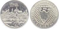 Trreysa Medaille Treisa anno 1624 - alte Ortsansicht - Wappen -