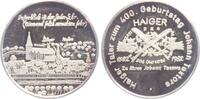 Haiger / Dillkreis Medaille Haiger Taler zum 400. Geburtstag von Johann Textor - Häyer - alte Ortsansicht -