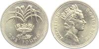 Großbritannien 1 Pound Elisabeth II. (1952-2022) - Winterlauch -