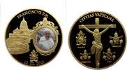 Vatikan Medaille Papst Franciscus - Civitas Vaticana - mit Echtheitszertifikat -