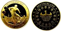 Deutschland - BRD Medaille Die Geschichte des Deutschen Fußballs - Europameisterschaft 2020 - München -