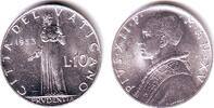 Vatikan 10 Lire Prudentia - Papst Pius XII. (1939-1958) -