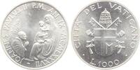 Vatikan 1000 Lire im Gebet mit Maria und Jesus - Papst Johannes Paul II. (1978-2005) -