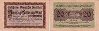 Bayern 20 Millionen Mark Banknote - Bayerische Staatsbank München - 20 Millionen Mark -