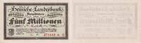 Hessen 5 Millionen Mark Banknote - Hessische Landesbank - 5 Millionen Mark - Serie C - Kennnr. rot -