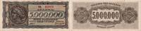 Griechenland 5.000.000 Drachmen Banknote - Griechenland - 1944 - 5 Millionen Drachmen - Kennnr. rot 6-stellig IM -