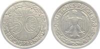 Weimarer Republik 50 Reichspfennig 50 Reichspfennig - mit Reichsadler -