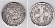 Deutschland Medaille versilbert Christi Geburt -