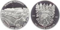 Berlin Silbermedaille Schloss Sanssouci - Friedrich der Große - Aus der Serie 750 Jahre Berlin -