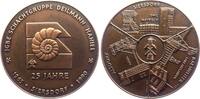 Siersdorf-Alsdorf-Barsweiler Medaille Bergbau Förderänlagen - Geologie Ammonit - Fossilien -