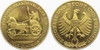 Berlin Medaille 200 Jahre Brandenburger Tor - Neue Quadriga -
