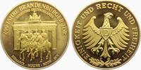 Berlin Medaille 200 Jahre Brandenburger Tor - Bismarck - Moltke - Roon - 1871 -