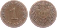Kaiserreich 1 Pfennig 1 Pfennig - großer Adler -