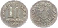Ersatzmünzen des 1. Weltkrieges 10 Pfennig 10 Pfennig - großer Adler -