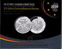 Deutschland 20 Euro 275 Jahre Gewandhausorchester Leipzig -