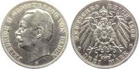 Baden 3 Mark Friedrich II. (1907-1918) -