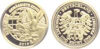 Deutschland - BRD Goldmedaille Planet Erde - Gemäßigte Zone - Ergänzungsprägung -
