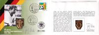 Deutschland - BRD Medaille auf Numisbrief 1954 Deutschland erstmals Fussballweltmeister - Fritz Walter - Coupe Jules Rimet -
