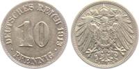 Kaiserreich 10 Pfennig 10 Pfennig - großer Adler -