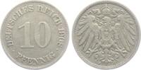Kaiserreich 10 Pfennig 10 Pfennig - großer Adler -