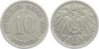 Kaiserreich 10 Pfennig 10 Pfennig - großer Adler -