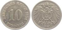 Kaiserreich 10 Pfennig 10 Pfennig - großer Adler -