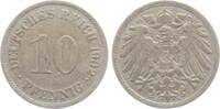 Kaiserreich 10 Pfennig 10 Pfennig - großer Adler -
