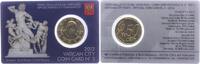 Vatikan 50 Cents auf Coincard Papst Benedikt XVI. - Concard Nr. 3 -