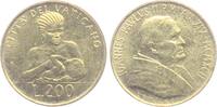 Vatikan 200 Lire Papst Johannes Paul II. (1978-2005) - Mutter mit Kind -