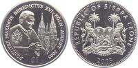 Sierra Leone 1 Dollar Papst Benedikt XVI. - Besuch in Köln zum Weltjugendtag -