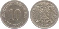 Kaiserreich 10 Pfennig 10 Pfennig - großer Adler -