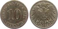 Kaiserreich 10 Pfennig 10 Pfennig - großer Adler -
