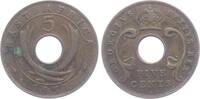 Ostafrika 5 Cents George VI. (1936-1952) - Lochgeld -