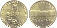 Tschechoslowakei - CSSR - CZ Medaille EXPO 2000 in Hannover - Maria und Jesus -